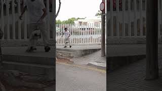 THRASHIN COREY WEBSTER  BERTSLIDE SKATEBOARDING TRICK [upl. by Arhoz]