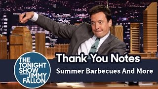 Thank You Notes Summer Barbecues PopTarts [upl. by Nagrom]