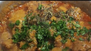 NAWABI CHICKEN MASALA BY SHABANA COOKING CHAOS [upl. by Ynnaffit]