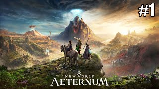 New World Aeternum  Lets Play Part 1  PS5  Huge New Update Launch [upl. by Heymann]