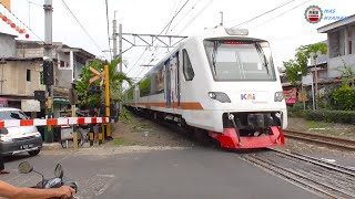 ALBUM KENANGAN  Perlintasan Kereta Api JPL 6A Saat Belum Berubah [upl. by Uird]