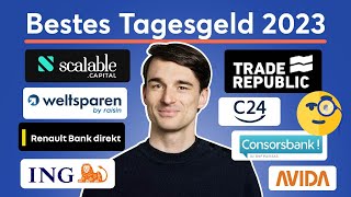 TagesgeldVergleich 2023 Über 3 Zinsen Die aktuell besten TagesgeldZinsen  Finanzfluss [upl. by Navonod658]