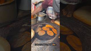 Lucknow ka Mashoor Sheermal🥵😰 Indian Street Food [upl. by Latt]