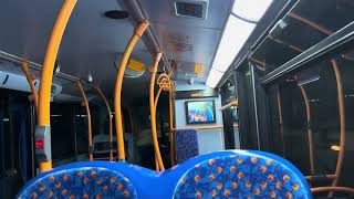 A ride on London Bus route 61 from Bromley North Station to Bromley South Station Lovely voith E400 [upl. by Otrebliw]