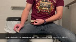 How to Empty a Drainable Pouch [upl. by Nevart]