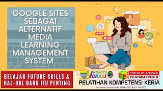 E learning Design Thinking LMS praktis berbasis WEB di Google Site konsep Online Learning alternatif [upl. by Honora704]