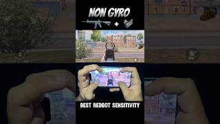 Reddot non gyro sensitivity  Best NON GYRO SENSITIVITY SETTINGS BGMI  PUBG 🔥 copy amp used ✅ [upl. by Htabazile]