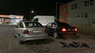 POV avoiding TRAFFIC in night CITY with bro  4K  e46  NEAR miss  almost CRASH  undertaking [upl. by Annauqaj]