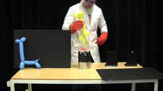 MIT Physics Demo  Balloons in Liquid Nitrogen [upl. by Pugh]