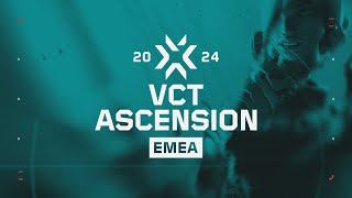 VCT Ascension EMEA PlayIns  Day 3  SemiFinals [upl. by Nolte]