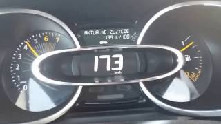 Renault Clio IV 09 TCe 90 ps Top Speed [upl. by Drhacir312]