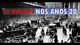 FILMAGENS INCRÍVEIS O BRASIL e o MUNDO NA DÉCADA DE 1920 [upl. by Ydnam]