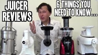 Juicer Reviews  What You Need to Know Buying Guide [upl. by Reffotsirhc]