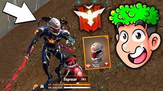 CONSIGO EL CASCO DE HEROICO EN FREE FIRE DESPUES QUE PASO DE MODA jaja  TheDonato [upl. by Magas81]