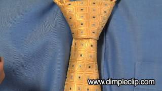 How To Tie and Dimple your Necktie Full Windsor [upl. by Elinad]