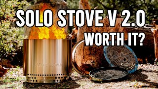 NEW 2022 SOLO STOVE Version 2 Review  Is is worth the cost [upl. by Ainirtac]