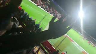 Kidderminster Harriers fans singing there heart out with a great 10 win [upl. by Adnawal]