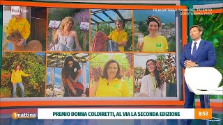 Premio Donne Coldiretti  Unomattina 13112024 [upl. by Tnecnivleahcim]