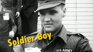 ELVIS PRESLEY  Soldier Boy New Edit 4K [upl. by Cindi]