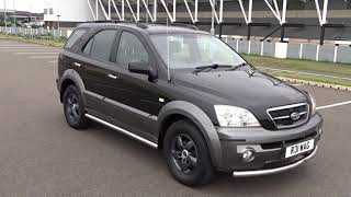 2006 KIA SORENTO XS CRDI 25 TURBO DIESEL AUTOMATIC 4WD 4X4 TOW BAR DVD PLAYER [upl. by Conlan]