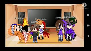 Aftons react to Past Michael and his friends being idiots  READ DESC [upl. by Araccot]