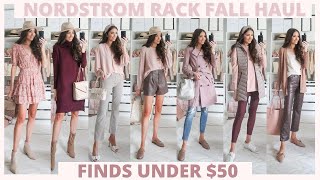 Nordstrom Rack Fall Try On Haul  Fall Finds Under 50 [upl. by Boy]