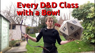 How to play an archer in DampD EVERY CLASS [upl. by Flessel]