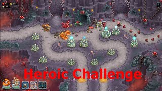 Kingdom Rush 5 Alliance HEROIC CHALLENGE Gameplay 3 [upl. by Alin]