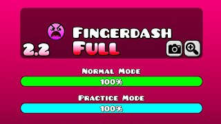 Fingerdash FULL Version  22 Trigger Zoom amp Camera l Geometry dash 22 [upl. by Norad]