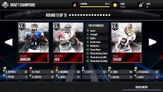 Madden Mobile Draft Champions Ep 1 [upl. by Dedrick]