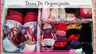 Diy Divisórias Para Organizar Gavetas  Dicas De Organização [upl. by Jordanson]