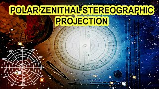 Polar Zenithal Stereographic Projection  Sanjib Mandal SanGeotics [upl. by Bergren]