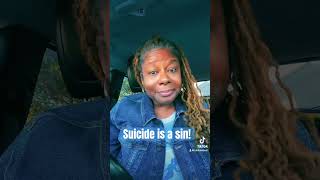 Did you know… Suicide is a sin 1 Corinthians 31617 NLT breaks it down for us Go check it out [upl. by Lancey]