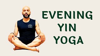 20 Minute Evening Yin Yoga  Relaxation SelfCare SelfLove  Beginner Friendly  Yin Yoga for Men [upl. by Alfy]