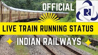 ट्रेन का लाइव स्टेटस कैसे पता करें  Train Live Running Status  Train Delay and Time Tracking [upl. by Jeffry809]