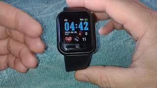 Como tirar a pulseira do smartwatch d20 corretamente [upl. by Glori164]