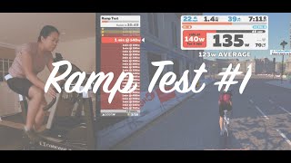 How I use the Concept2 BikeErg on Zwift to do a ramp test [upl. by Noemys379]