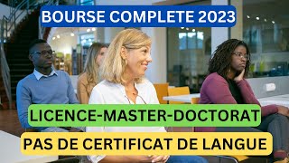 BOURSE DETUDE DU GOUVERNEMENT ROUMAİN 2023 II CONDITIONS II LICENCE MASTER DOCTORAT II POSTULER [upl. by Ttayh265]