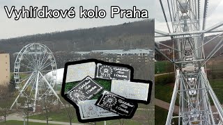 Kam na super výhled na Prahu  Vyhlídkové kolo Praha štace Vysočany [upl. by Yhtrod]