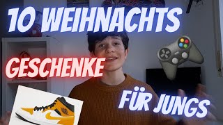 10 WEIHNACHTSGESCHENKE für JUNGS [upl. by Yrek]