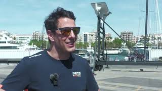 Cup Spy Interview  Will Backwell  INEOS Britannia  AC75  Day 6  May 4 2024  Barcelona [upl. by Ariajaj]