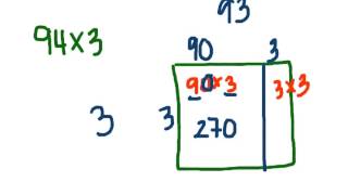 Decimal Multiplication with Arrays [upl. by Aaren]