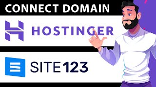 How To Connect Hostinger Domain To Site123 UPDATE 2024 [upl. by Halonna]