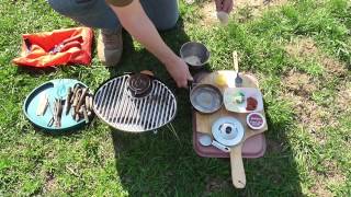 Biolite campstove and Easy Peasy Pizza with recipe [upl. by Giana]