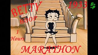 🥰 Betty Boop MARATHON  Betty Boop Cartoon  1933 [upl. by Ehc]