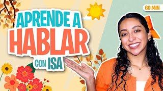 Aprende Peque con Isa  Spanish Toddler Learning  Seasons  Canciones y Palabras [upl. by Ettedo375]