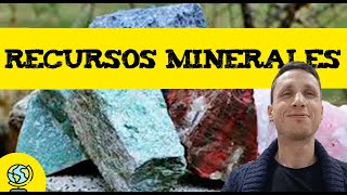 Los recursos minerales 💎 que son [upl. by Joyan]