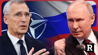 NATO is on suicide watch after Putin scores a KNOCKOUT blow  Redacted with Clayton Morris [upl. by Alliuqal547]