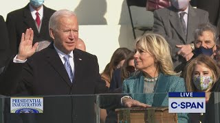 Joe Biden 2021 Presidential Inauguration Ceremony [upl. by Nebuer]