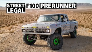 This 73 Ford F100 is a StreetLegal Luxury Prerunner [upl. by Jamison51]